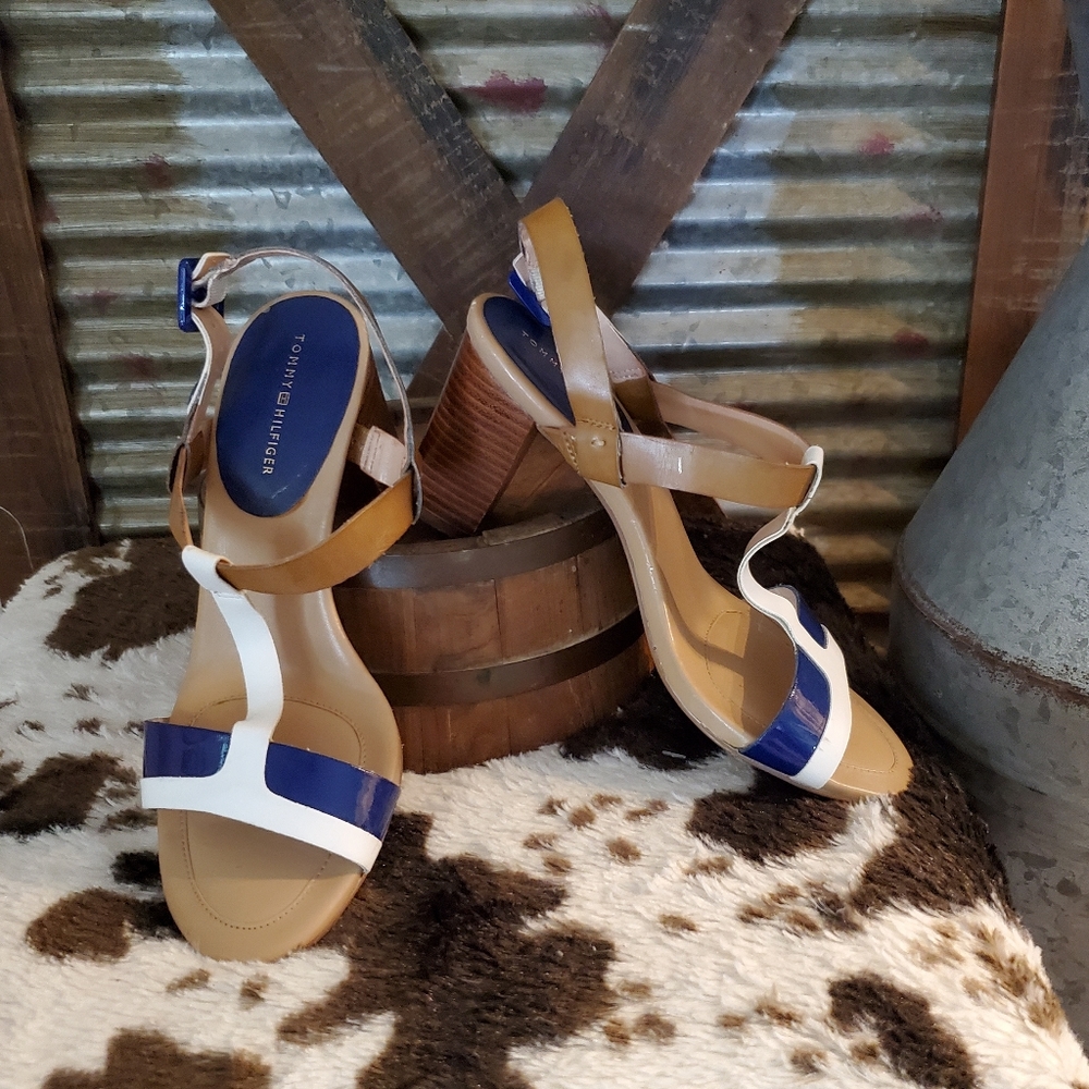 3/$20 Tommy Hilfiger Heel Sandals - Picture 2 of 8